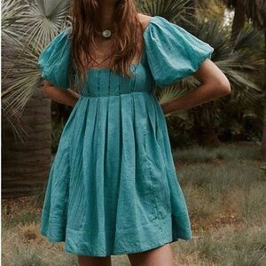 🌿 Free People “Marina” Mini Dress 🌿 WITH TAGS Size: XS